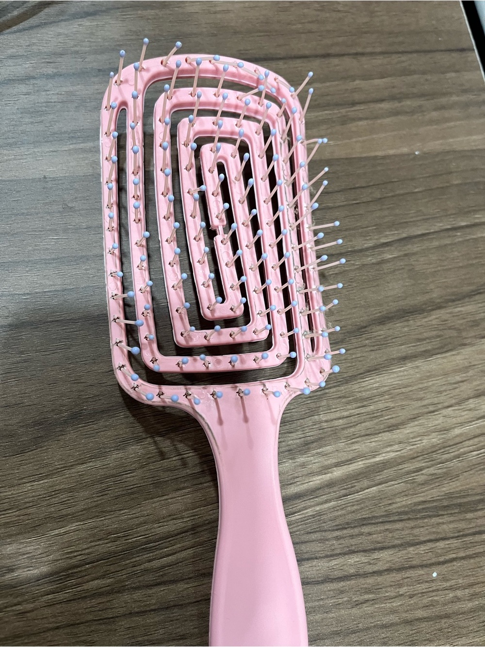 Pink Vent Paddle Hair Brush - Women Accessories
